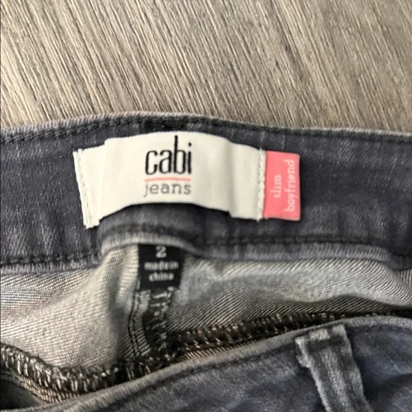 Cabi Jeans slim boyfriends size 2 Euc - Picture 4 of 5